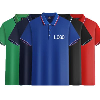 China Breathable New Design Striped T Shirts Plain T Shirt Mens T-shirt Polo Shirt for sale