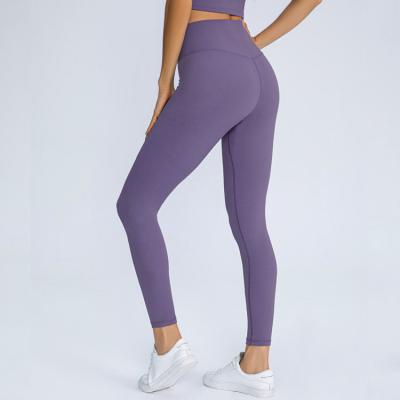 China New Design Yoga Seamless Leggings Fitness Wear Tight Breathable Pants Wholesale Tight Seamless Gaiters Crac! crack! for sale