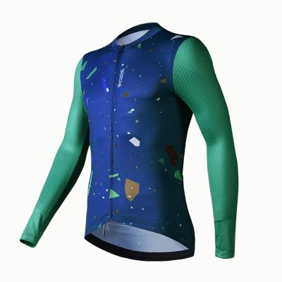 China Breathable Tarstone OEM Men Long Sleeve Cycling Jersey Bike Cycling Shirt , Bicycle Tops MTB Shirts for sale