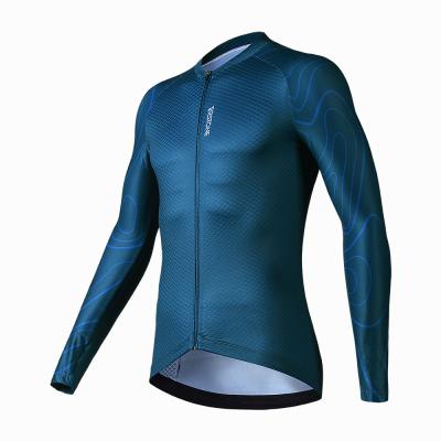 China Sustainable OEM Tarstone Men Cycling Long Sleeve Jersey Long Sleeve Jersey Winter Cycling For Cycling for sale