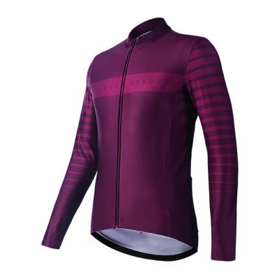 China OEM Breathable Men's Tarstone Long Sleeves Bike Shirt Cycling Jersey Cycling Wear Winter Cycling Jersey Thermal Fleece for sale