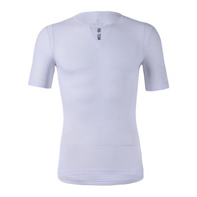 China Men's Cycling Knit Knit Fabric Breathable Short Sleeves Base Layer Breathable Base Layer Tops Short Sleeve for sale