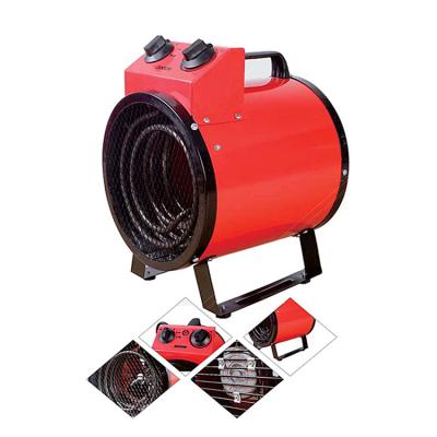 China WZBJ 3kw machinery repair shops style fan electric round air heater for poultry farm for sale