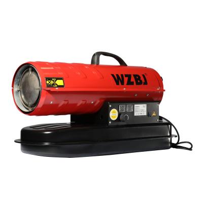 China Industrial Fan Heater Diesel Oil Parking Air Heater For Electric Poultry House Machinery Repair Shops for sale