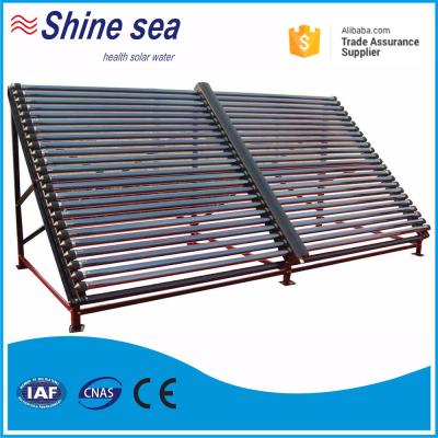 China Bath/Wash Pool//Hotel 2000 Liter Vacuum Glass Tube Solar Hot Water Manifold Solar Water Heater Projects for sale