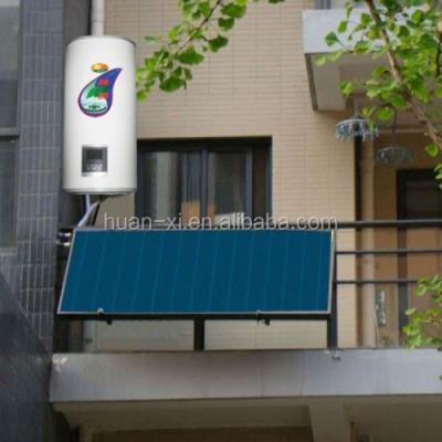 China Bath Quality Assured Flat Panel Balcony Solar Water Heater for sale