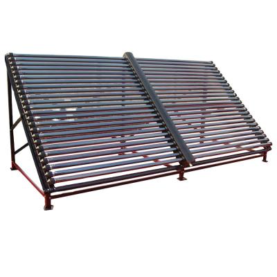 China 2020 fashionable glass doule wings design vacuum solar heating project, solar collector, solar manifold for sale