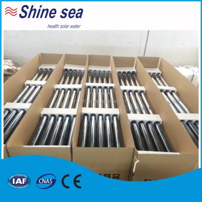 China Seal Electric Emergency Holes Vacuum Glass Tubes For Solar Water Heater for sale