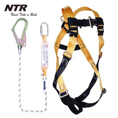 China Fall protection safety harness with fall protection straps for sale