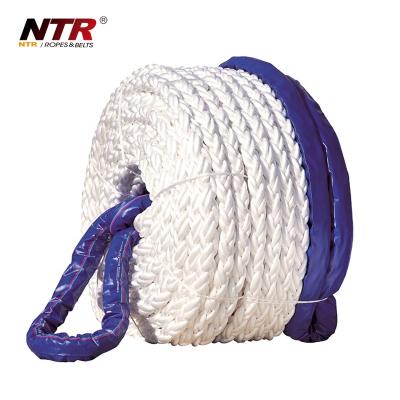 China Durable And High Tensile Cotton Polyester PP Twisted Rope 3 Strand Rope Marine for sale