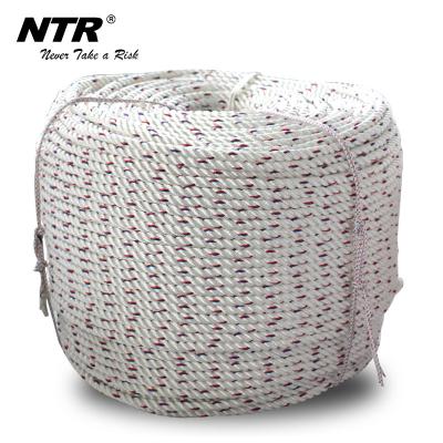 China PET/PA/PP/PE As Demand NTR Polyamide Braided 12 Strand Marine Boat Safety Rope Manufactures for sale