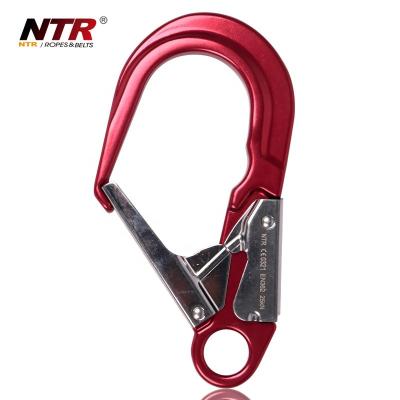 China CE0321 Safety Belt Large Construction Aluminum Snap Hook for sale