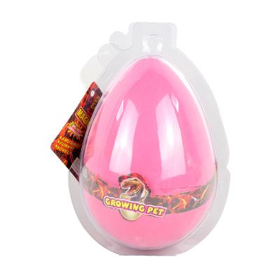 China Hot Sale EVA Growth Pet Magic Hatching Egg Children's Toy Hatching Eggs Inflatable Animal Toy for sale