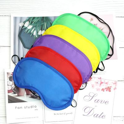 China Cheap Colorful Anti-puffiness Custom Sleep Cover Sleep Blindfold For Sleeping Eye Mask for sale