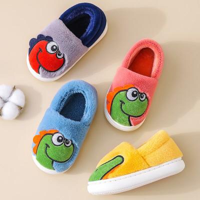 China Anti-odor Children's Kids Fashion Fur Slippers Baby Sandals Bedroom Girls and Children's Boys Slippers Sandals for sale