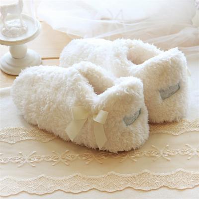 China China Anti-slippery Warm Handmade Bedroom Winter Bottom Shu Cotton Velvet Soft Indoor Slipper For Woman for sale