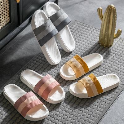 China CUSHIONING Mens Slippers Bathroom Shoes Summer Anti-Skid Slide for sale