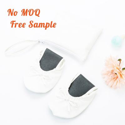 China Fashion Trend Customizable Wedding Flat Sandals Party Flats Foldable Wedding Gift For Guest Shoe for sale