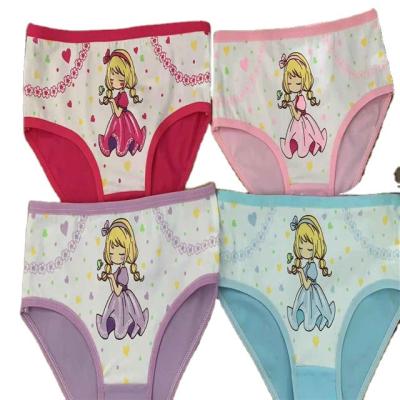 China New Design 3-5 Years Antibacterial Kids Cotton 3-5 Years Old Girls Panties G-String Healty Boxer Shorts Kids Underwear for sale