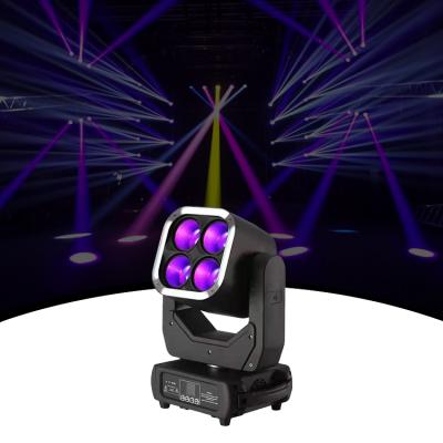 China Professional moving head dmx rgbw 6X40w+64X1.5w zoom wash led stage disco dj lights equipment for sale