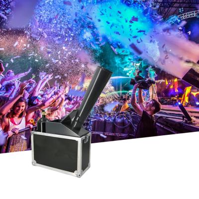 China Super CO2 Disco\Bar\Club\Home Electric High Quality Mini Stage Control Launcher Shooter Small Blaster Making Confetti Cannon Machine For Sports for sale