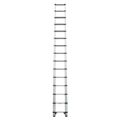 China Folding Ladders 4.4M Aluminum Telescopic Extension Multi-Purpose Portable Foldable Extend Folding Ladder Ladder for sale