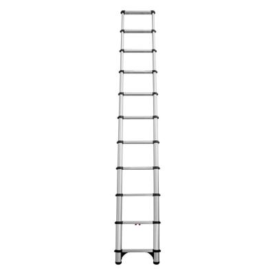 China Universal Ladder Length Adjustable Telescopic Extension Hardware Folding Ladders Durable Al Ladder Metal Attic for sale