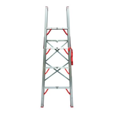 China Folding ladders lightweight and easy to store capacity one ladder EN131 - approved aluminum ladder for home use folding ladder for sale