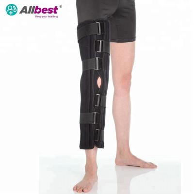 China Rehab Center Tri Panels Foam Fracture Leg Splint Knee Immobilizer for sale