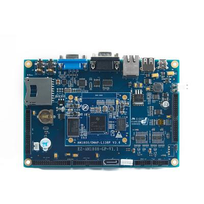 China T i AM1808 456MHz 128MB SDRAM Development Board and Kit Support Industrial Linux System, UART, USB, VGA, SATA for sale