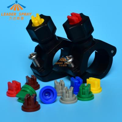 China Agriculture Planting New Flange Tube Plastic Agricultural Flat Fan Nozzle for sale