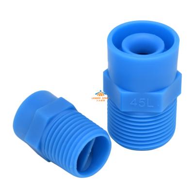 China food & Factory 1/2, 3/4, Blue Water Full 1 Inch PP/Plastic Beverage Jet Cone Spray Nozzle for sale