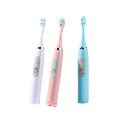 China Factory Sale Reusable OEM High Quality Household Vibrating Cleaning Electric Soft Teeth Hair Oral Adult Electric Toothbrush for sale