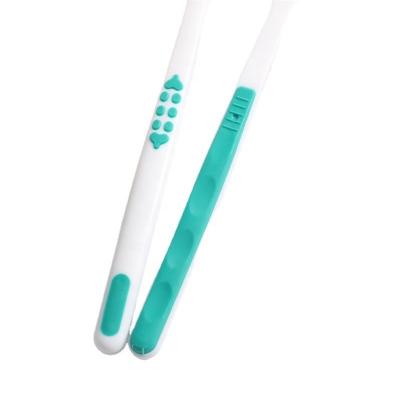 China Cheap Price Reusable Remover For Bad Breath Tongue Scraping Oral Care And Cleaning Tongue Liner Brush for sale