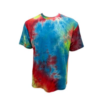 China Custom Tie Dye QUICK DRY wicking oversized t-shirt 180 grams for sale