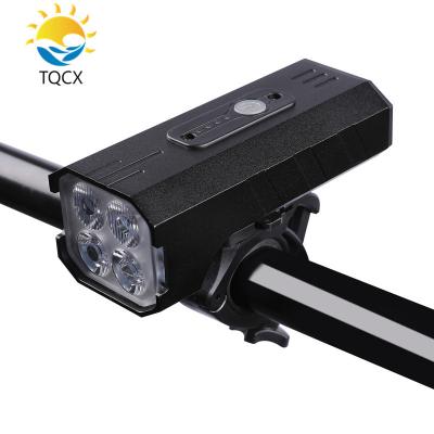 China 2021 Aluminum Alloy Bicycle Front Light Bicycle Front And Back Accessories Mountain Bike Cycling Front Light for sale