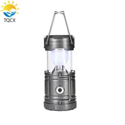 China Miner Outdoor Portable Waterproof Exploring LED Camping Light USB Rechargeable Flashlight Lamp for sale