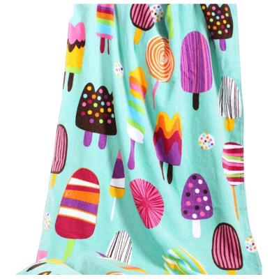 China High quality QUICK DRY wholesale microfiber promotional custom printed beach towel for sale