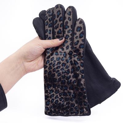 China Factory Direct Wholesale Fashion Plain Good Quality Warm Leather Gloves Outdoor for sale