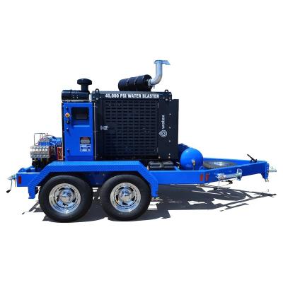 China Critical cleaning/residue-free high pressure hydroblasting hydroblasting water blasting device equipment jetting sewer drain jetting machine for sale