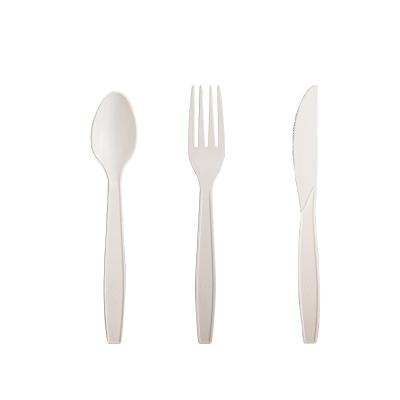 China Eco - Friendly Biodegradable Cornstarch Cutlery For Restaurant for sale