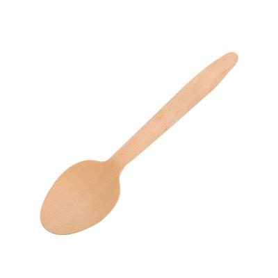 China Wholesale Juego De Cubiertos Cucharas Desechables Eco-friendly Disposable Biodegradable Wooden Cutlery Spoon Wooden Knife and Fork for sale