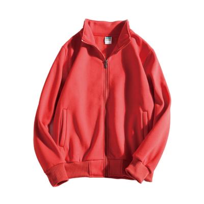 China Custom Breathable Wholesale Mens With Pocket Zipper Stand Up Collar Long Sleeve Hoodies for sale