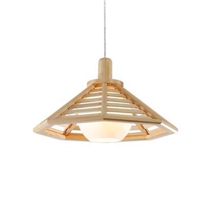 China Customizable Simple Simple Modern Decorative Solid Wood Ceiling Lamp Decorative Chandelier for sale