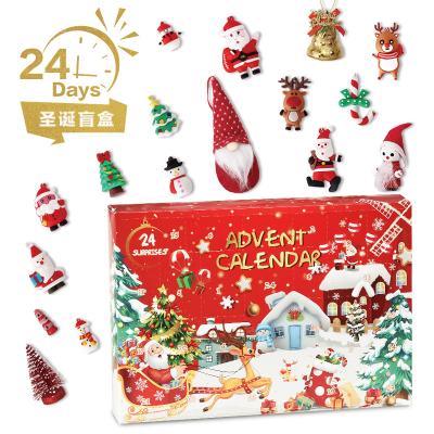 China Cartoon Toy Christmas Surprise Blind Box Christmas Celebration Atmosphere Toy Hidden Box Gift for sale