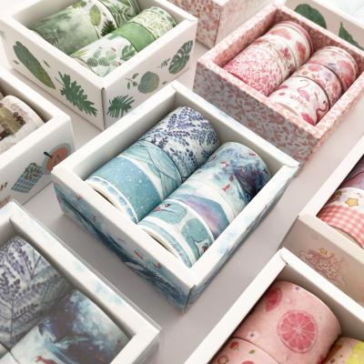 China Japanese Anti-Static Washi Tape Cute Style Periodic Sticker Masking Washi Tape With Logo Decoration DIY Washi Tape for sale