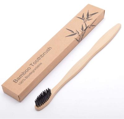 China OEM ODM Factory Wholesale Custom High Quality Disposable Baby Toothbrush Bamboo Toothbrush Ready To Ship for sale