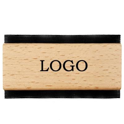 China Manual Custom LOGO Wooden Wool Comb Pilling Sweater Cashmere Comb with Scarves Woolen Coats Pants Legs Knits for sale