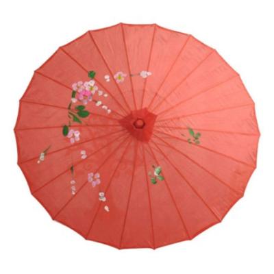 China Wholesale Custom Minimalist Chinese Wooden Handle Umbrella Sunshade Paper Umbrella For Wedding Party Photography for sale