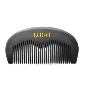 China Custom LOGO Private Label Mens Lice Travel Comb Black Wooden Hair Beard Pocket Comb For Travel for sale